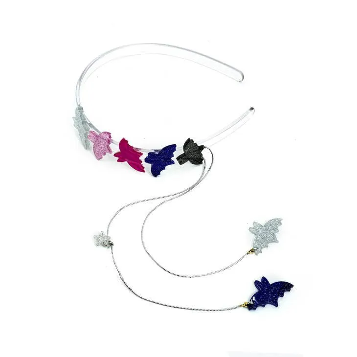 Lilies & Roses Halloween Charm Headband - Bats