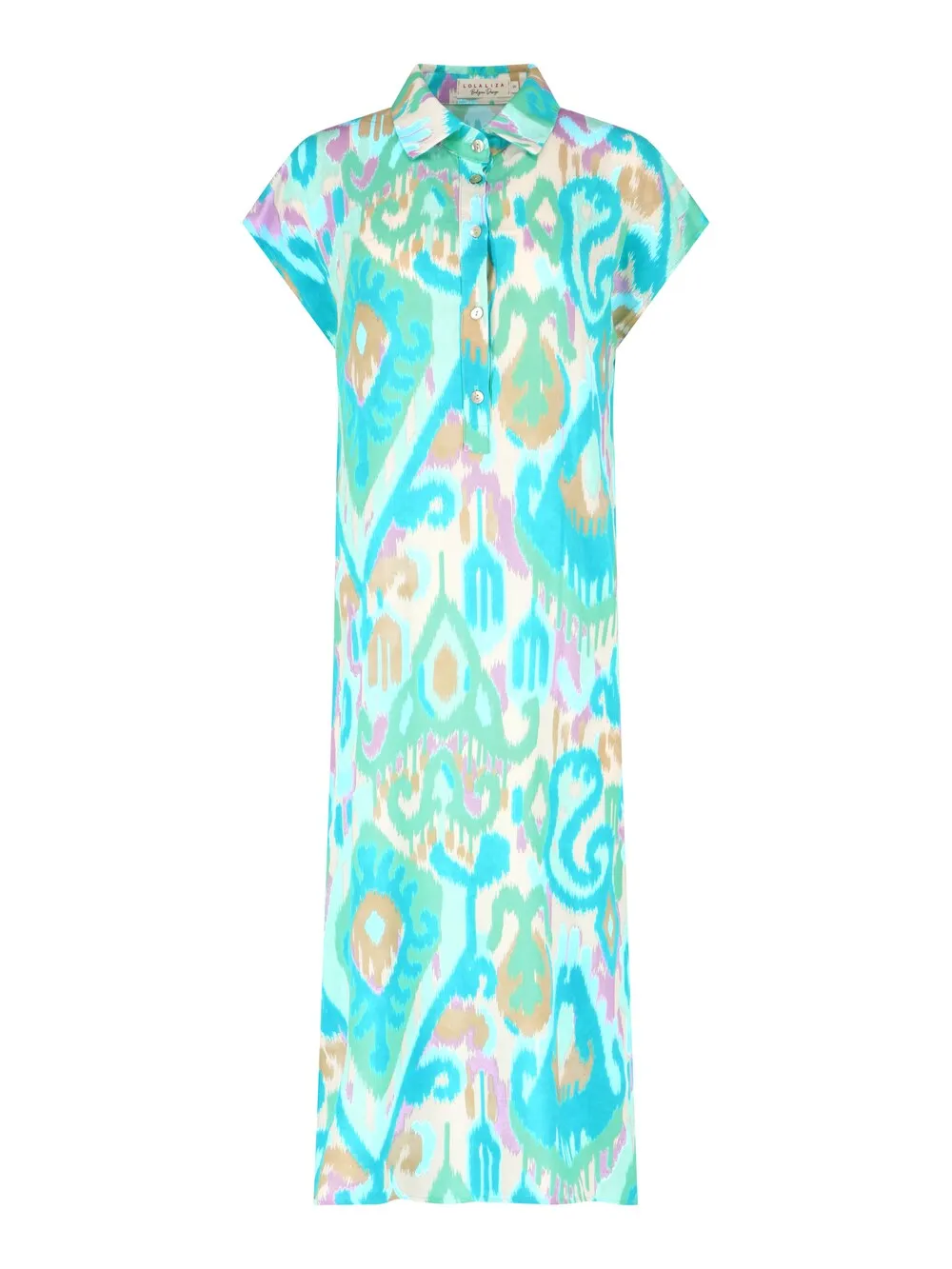 Lolaliza shirt-dress, mint/jade