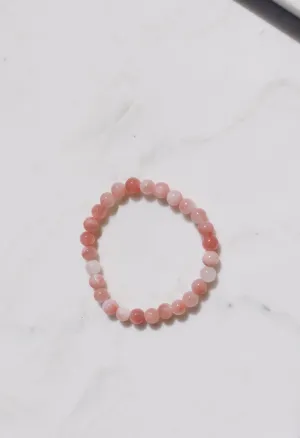 Magic Pink Beaded Bracelet