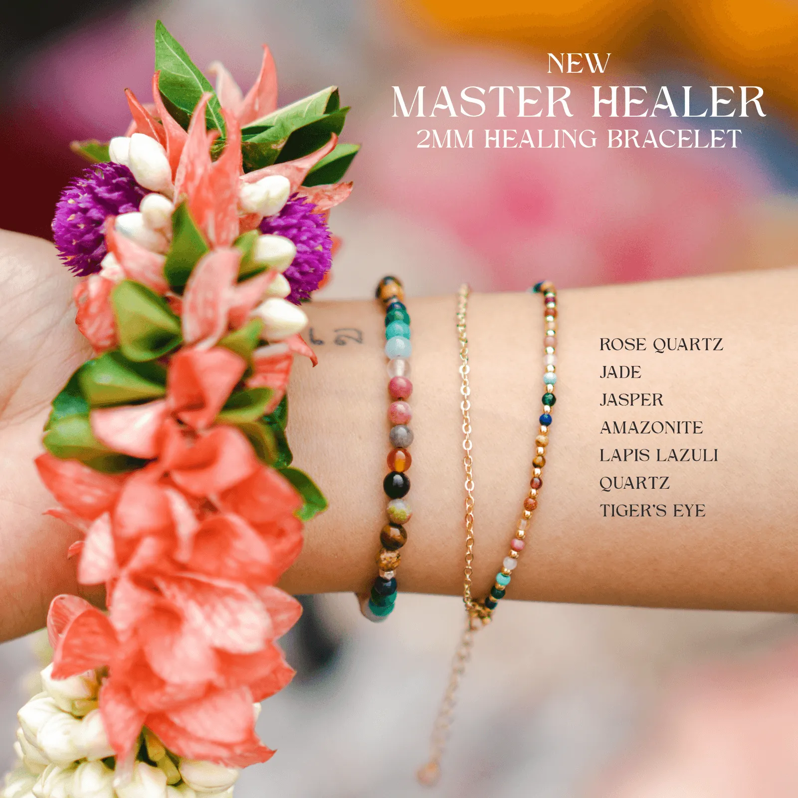 Master Healer Layered Bracelet Stack