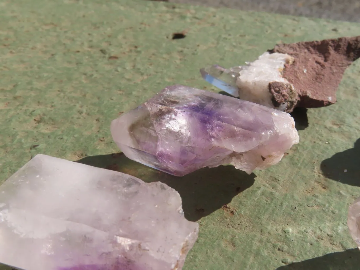 Natural Brandberg Amethyst Quartz Crystals x 6 From Brandberg, Namibia