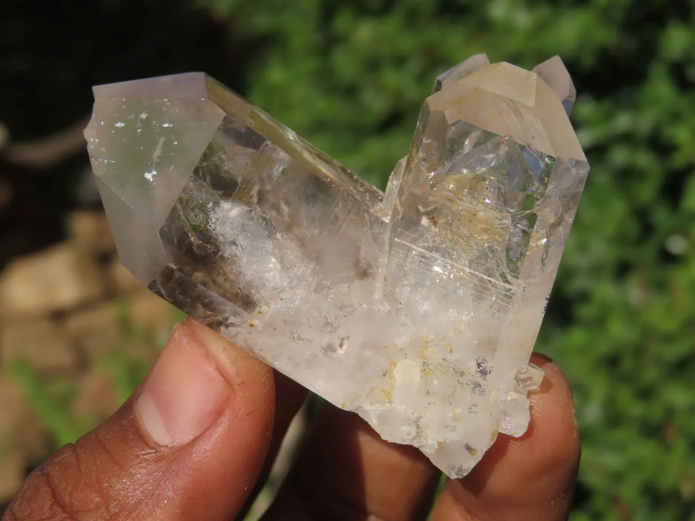 Natural Brandberg Amethyst Quartz Crystals x 6 From Brandberg, Namibia