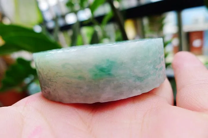 Natural Jade Rough Jadeite Raw (116g,5.36X1.6cm)