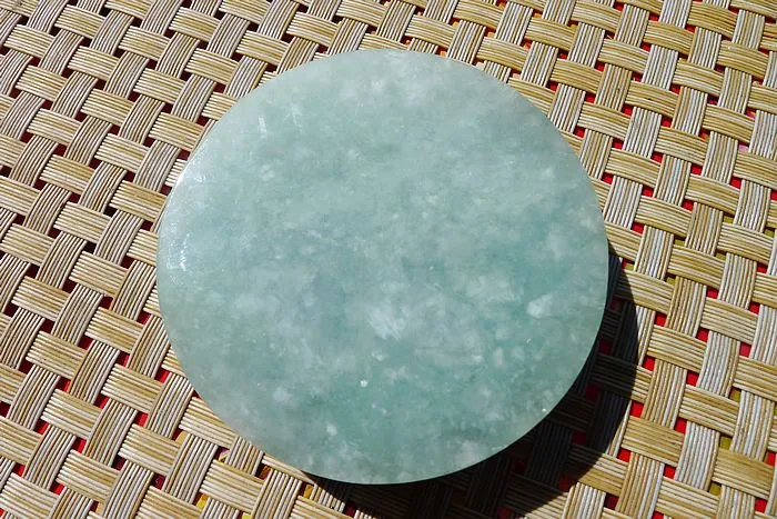 Natural Jade Rough Jadeite Raw (130g,6X6X1.35cm)