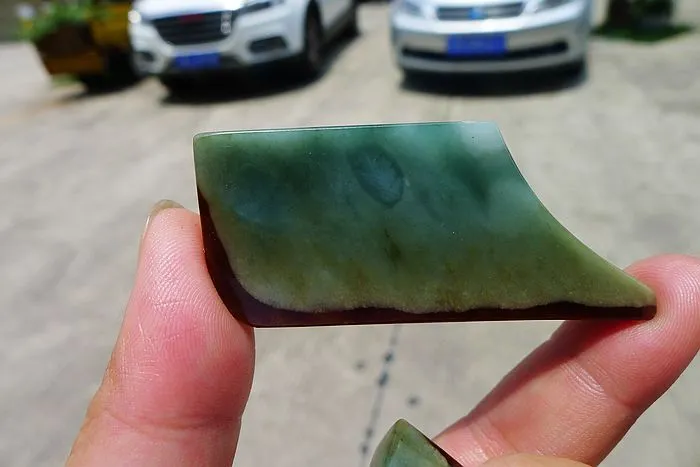 Natural Jade Rough Jadeite Raw 130g