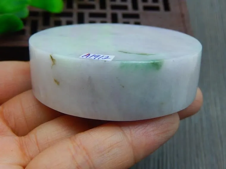 Natural Jade Rough Jadeite Raw (141g, 56X56X17mm)