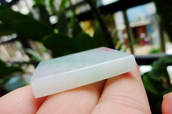 Natural Jade Rough Jadeite Raw (27g,3.9X3.3X0.64cm)