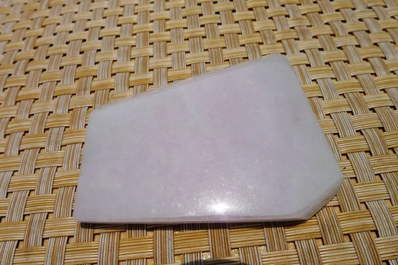 Natural Jade Rough Jadeite Raw (55g,6.7X5.6X0.6cm)