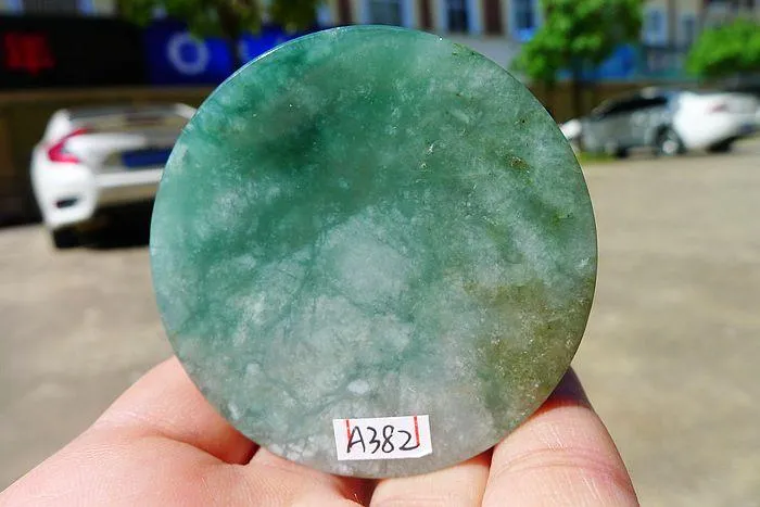 Natural Jade Rough Jadeite Raw (62g,5.5X0.75cm)