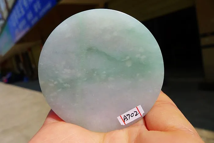 Natural Jade Rough Jadeite Raw (64g,5.5X0.8cm)