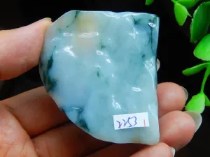 Natural Jade Rough Jadeite Raw (70g, 47X45X20mm)