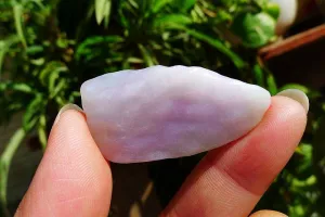 Natural Jade Rough Jadeite Raw (9.5g,3.9X2.1X0.5cm)