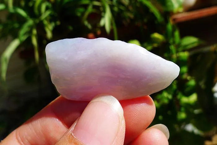 Natural Jade Rough Jadeite Raw (9.5g,3.9X2.1X0.5cm)