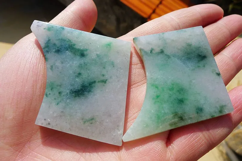 Natural Jade Rough Jadeite Raw S-54g