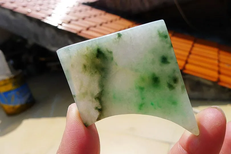 Natural Jade Rough Jadeite Raw S-54g