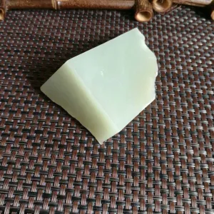 Natural Kunlun Jade Rough Nephrite Raw (192g,8X5X3.5cm)