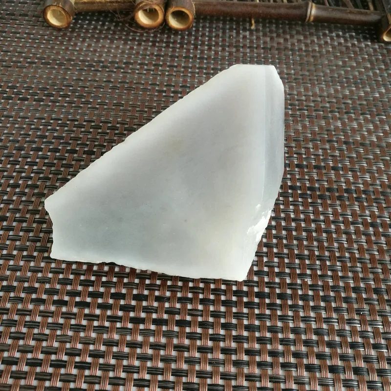 Natural Kunlun Jade Rough Nephrite Raw (282g,10X6.5X3cm)