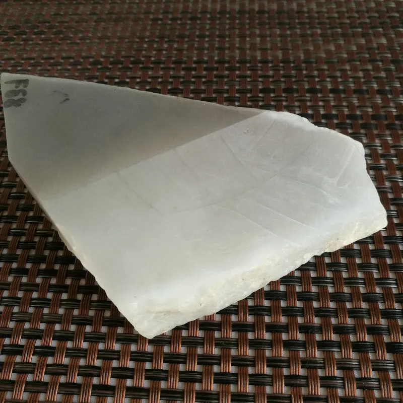 Natural Kunlun Jade Rough Nephrite Raw (282g,10X6.5X3cm)