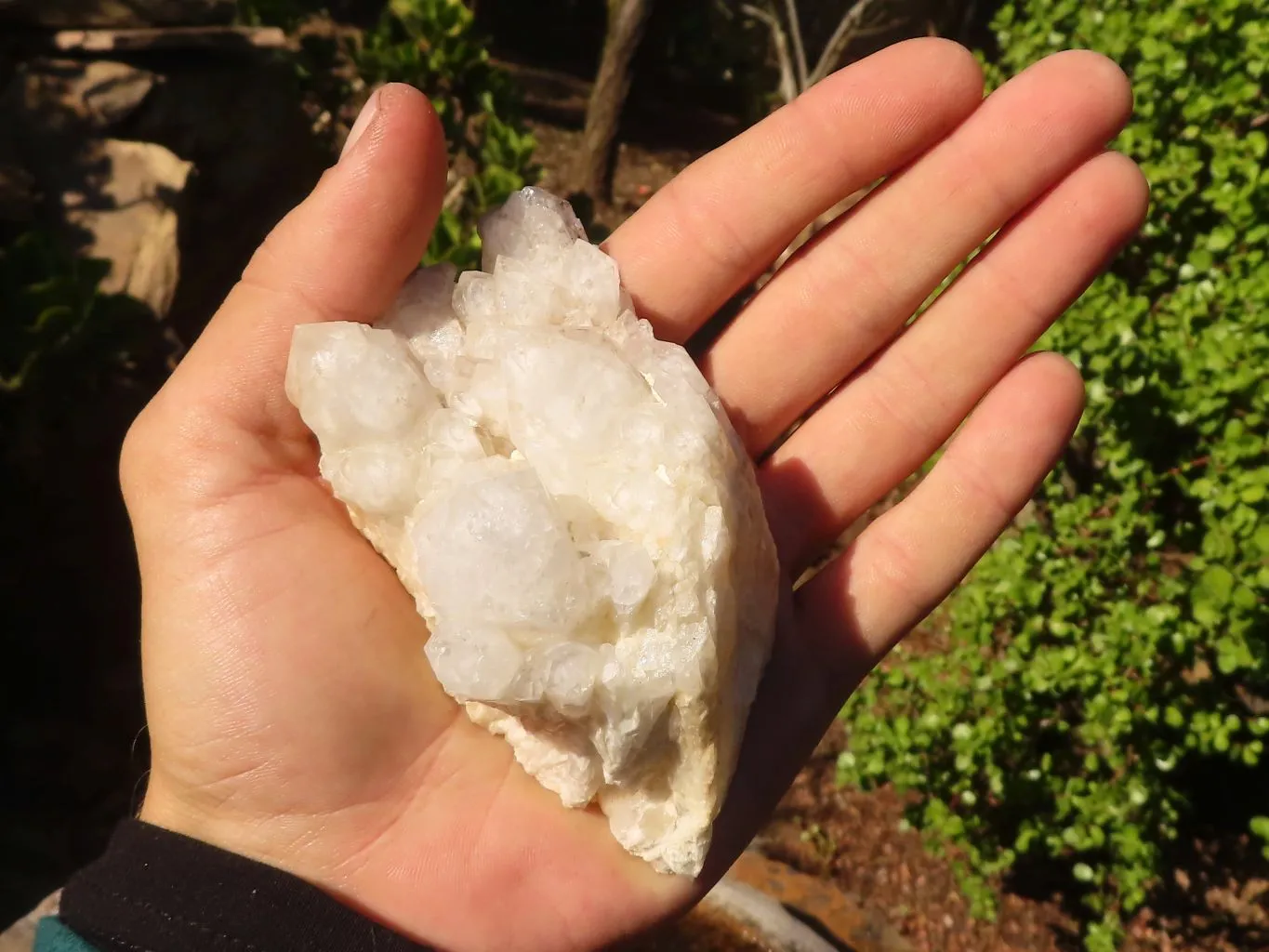 Natural "Cathedral" Terminated Candle Quartz Crystal Specimens x 6 From Madagascar