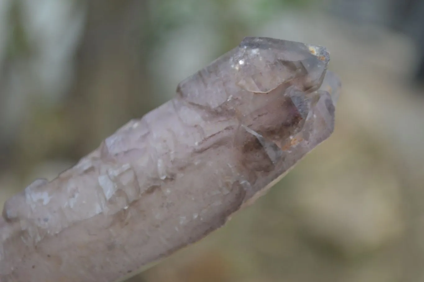 Natural Smokey Amethyst Crystals x 6 From Chiredzi, Zimbabwe