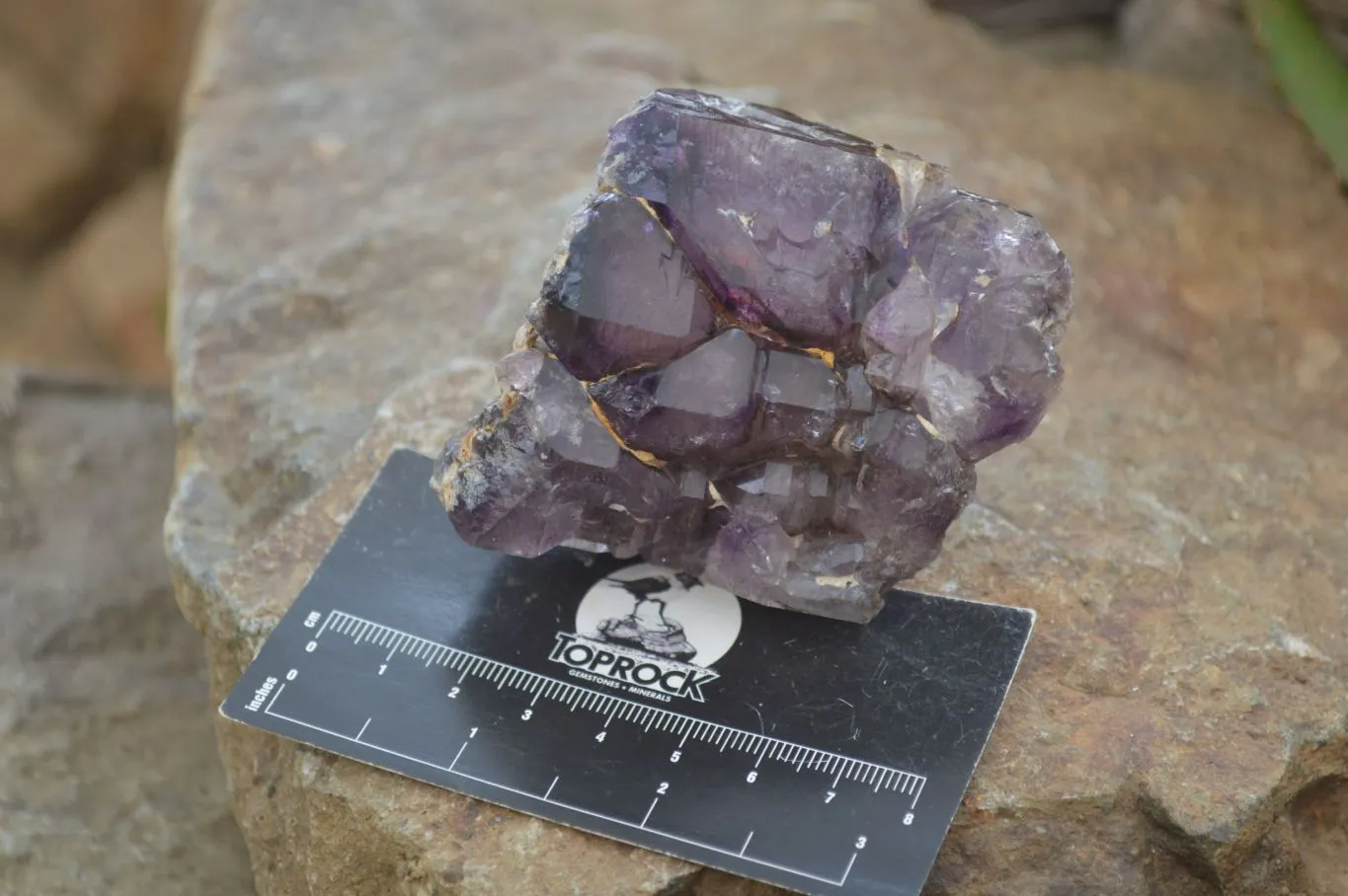 Natural Smokey Amethyst Crystals x 6 From Chiredzi, Zimbabwe