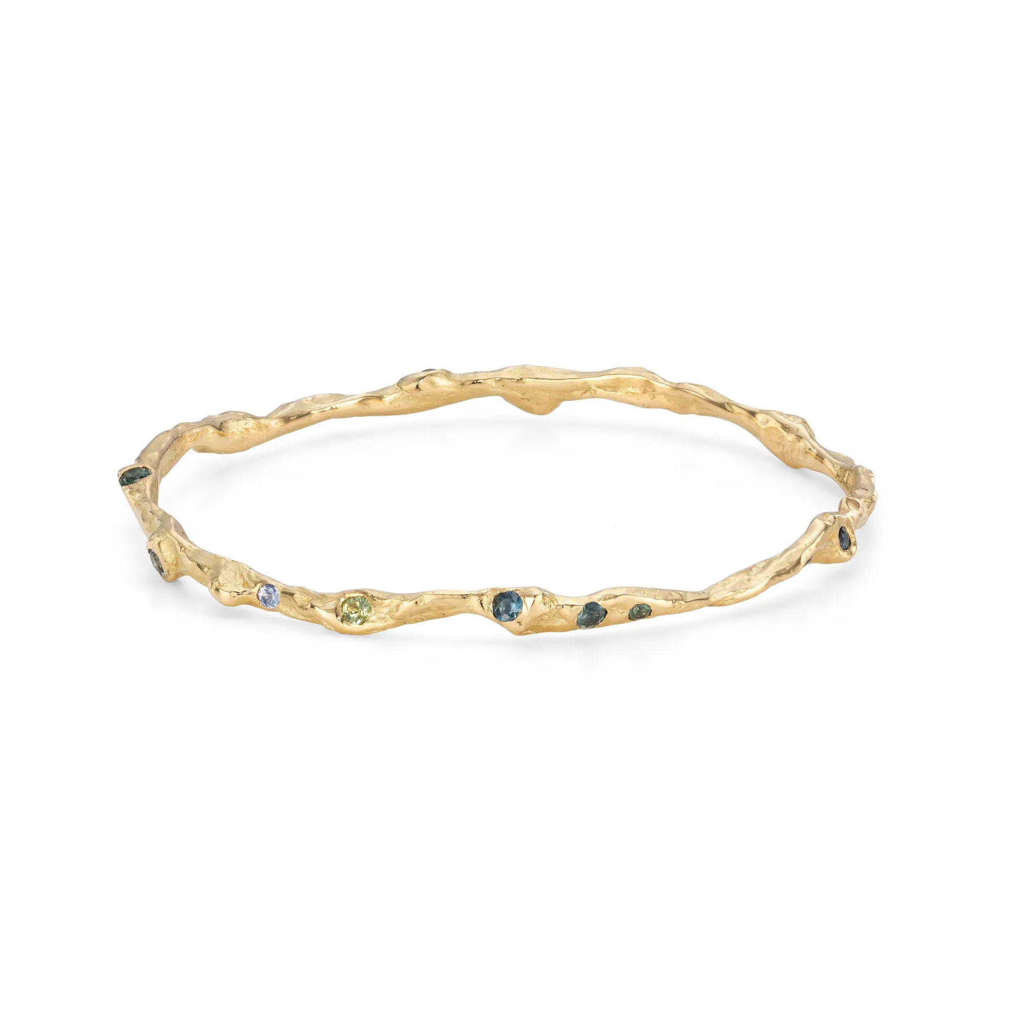 Ocean Craggy Bangle