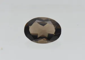 Oval Cut Smoky Quartz Loose Gemstone - 5ct