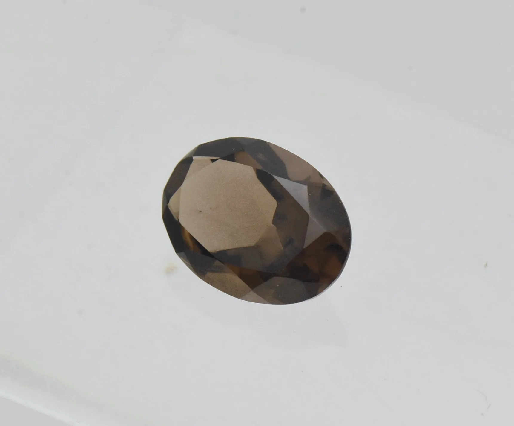 Oval Cut Smoky Quartz Loose Gemstone - 5ct