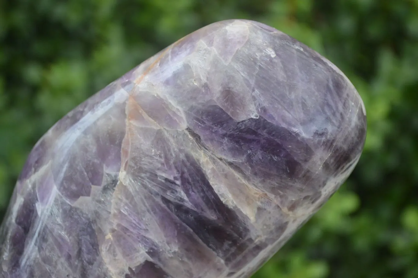 Polished Dream Amethyst Standing Free Form x 1 From Madagascar