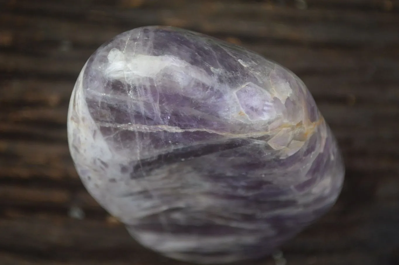 Polished Dream Amethyst Standing Free Form x 1 From Madagascar