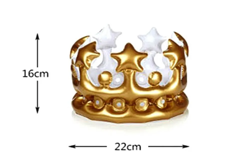 Queen for the Day Inflatable Crown