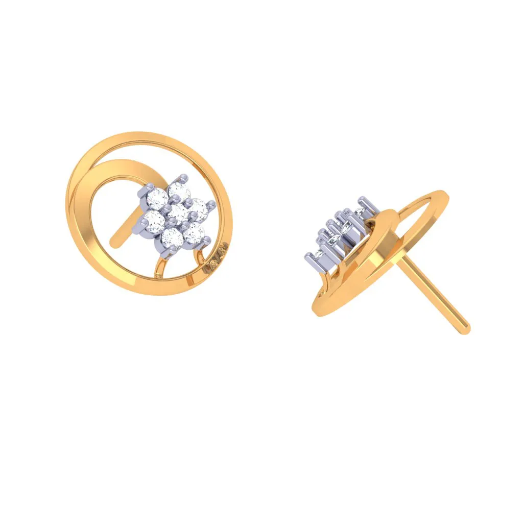 Ravishing Regular Wear Diamond Earrings