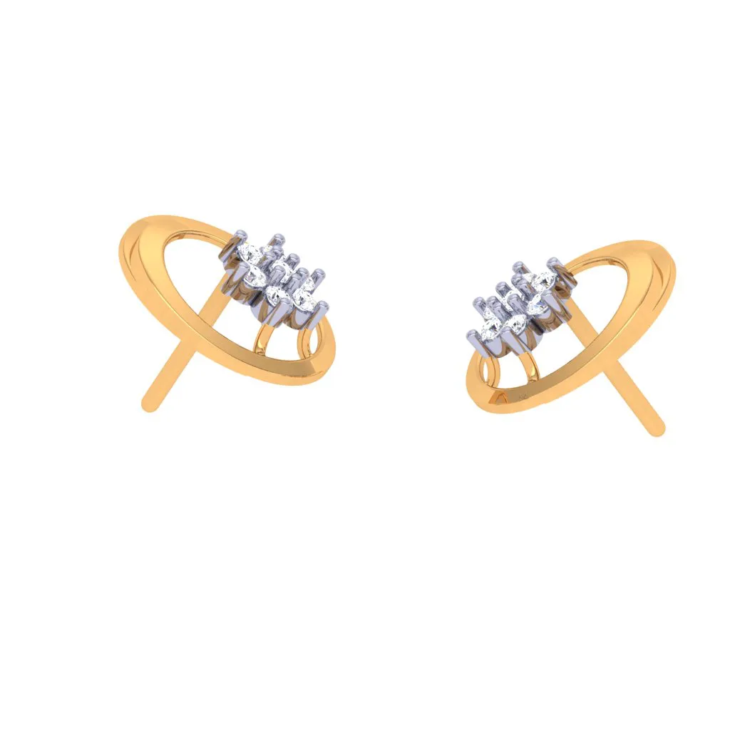 Ravishing Regular Wear Diamond Earrings