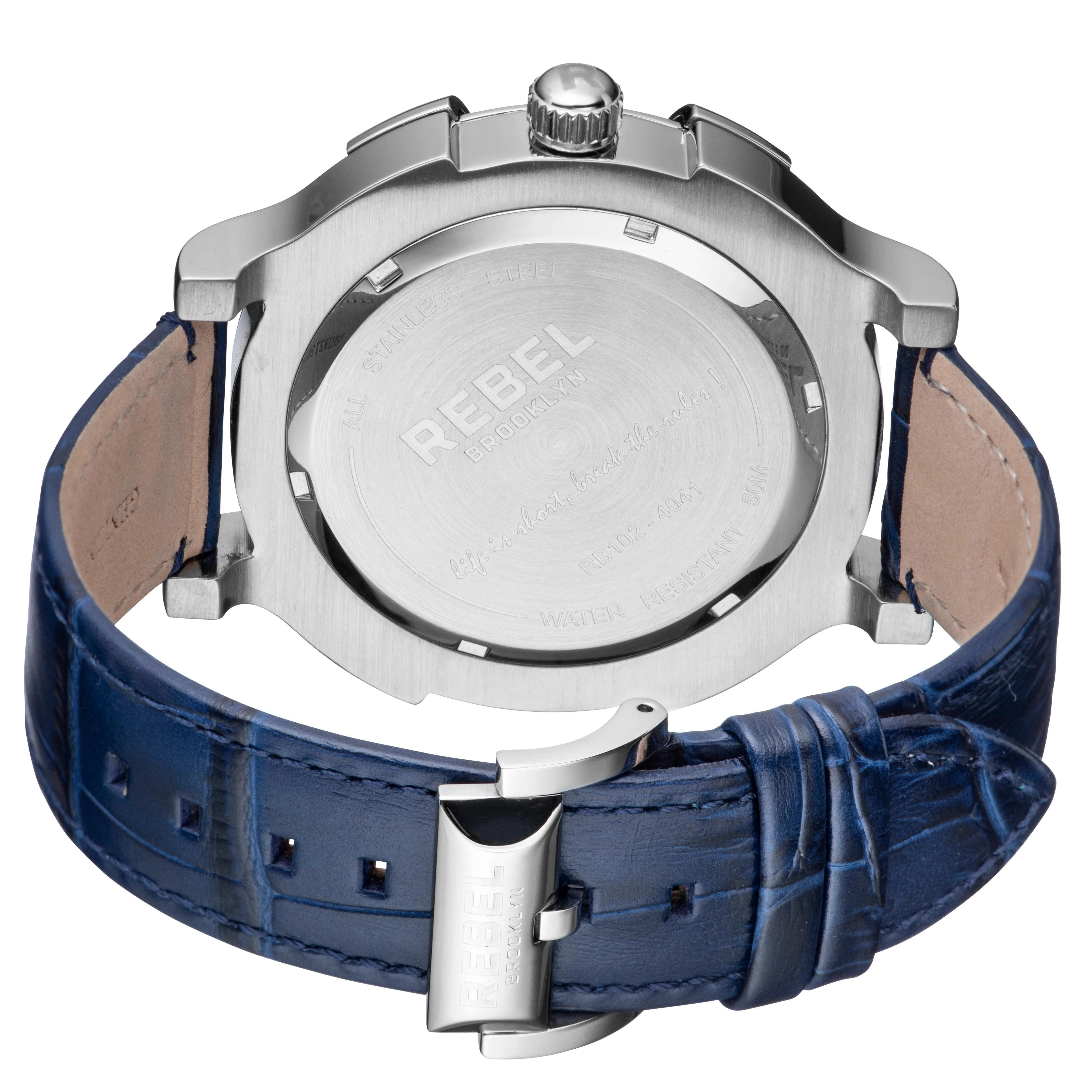 Rebel Men's Brooklyn Bridge 48mm Quartz Watch RB102-4041