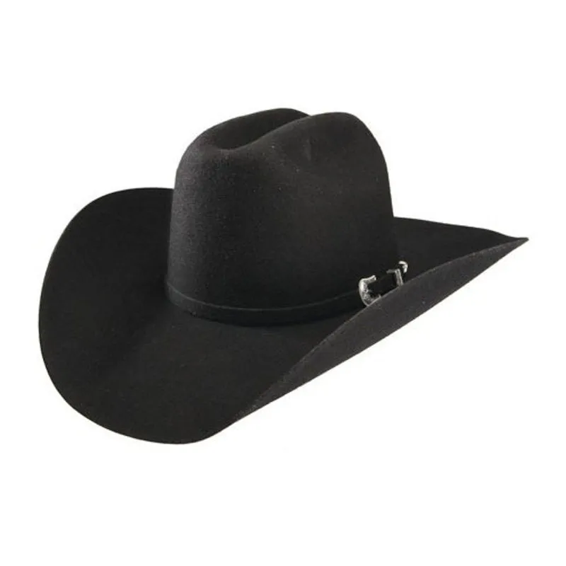 Resistol 3X Tucker Black Felt Cowboy Hat