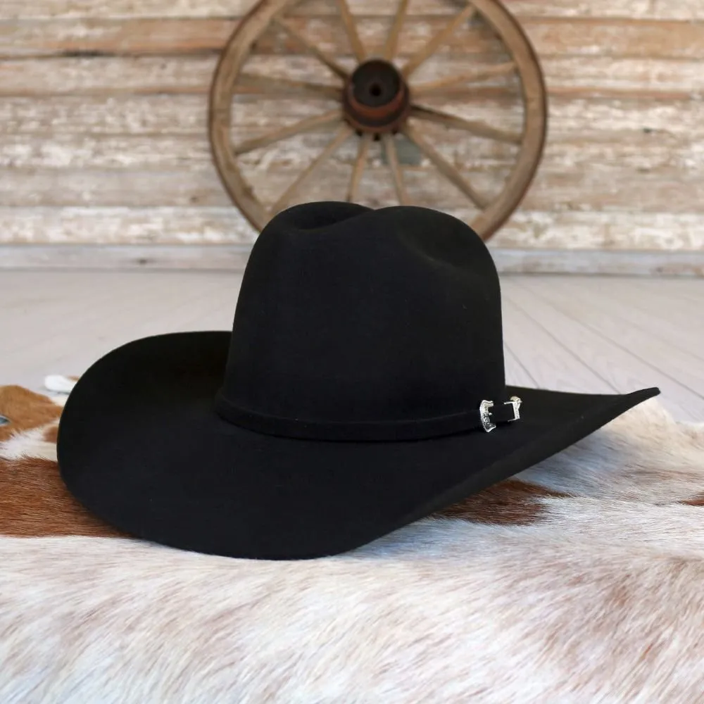 Resistol 3X Tucker Black Felt Cowboy Hat