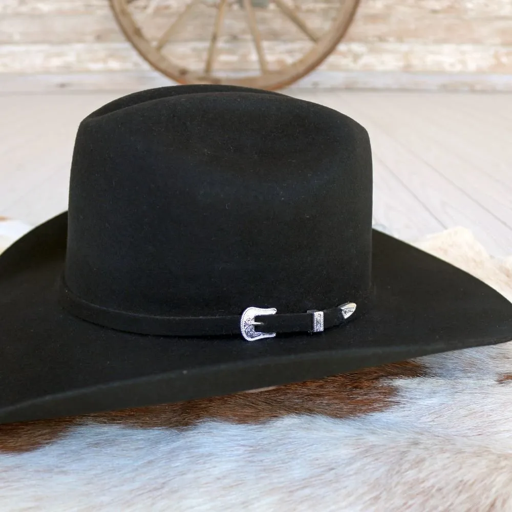 Resistol 3X Tucker Black Felt Cowboy Hat