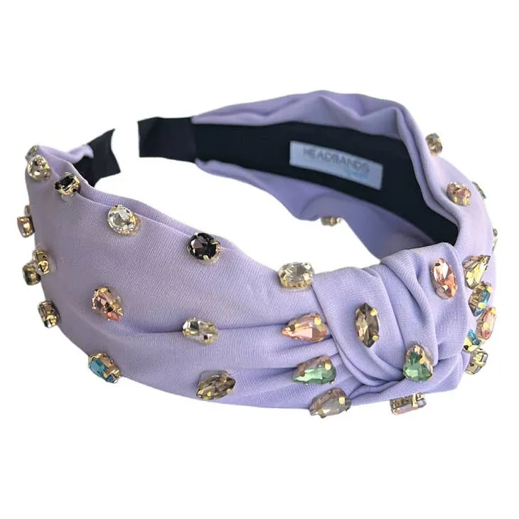 Rhinestone Knot Headband