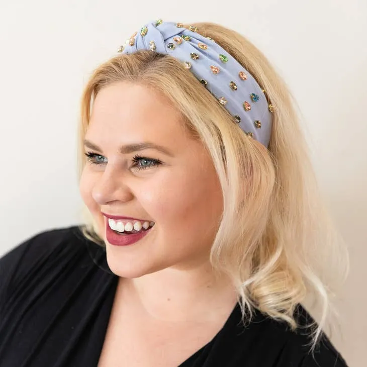 Rhinestone Knot Headband