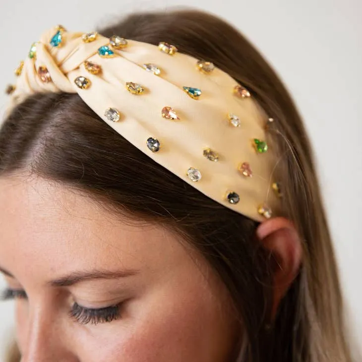 Rhinestone Knot Headband