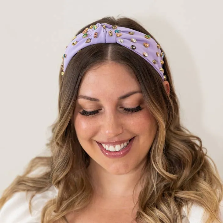 Rhinestone Knot Headband