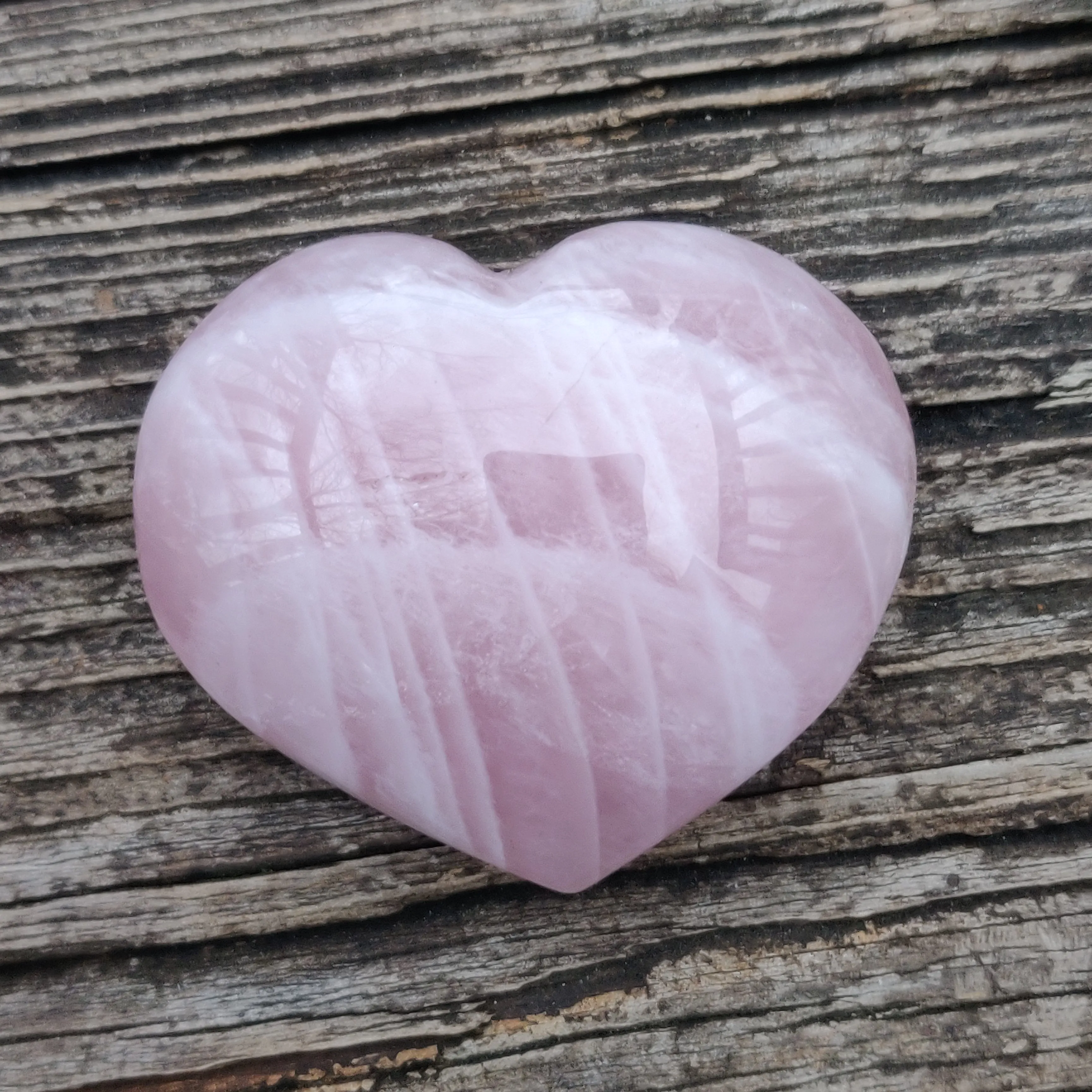 Rose Quartz Heart (#7RQ)