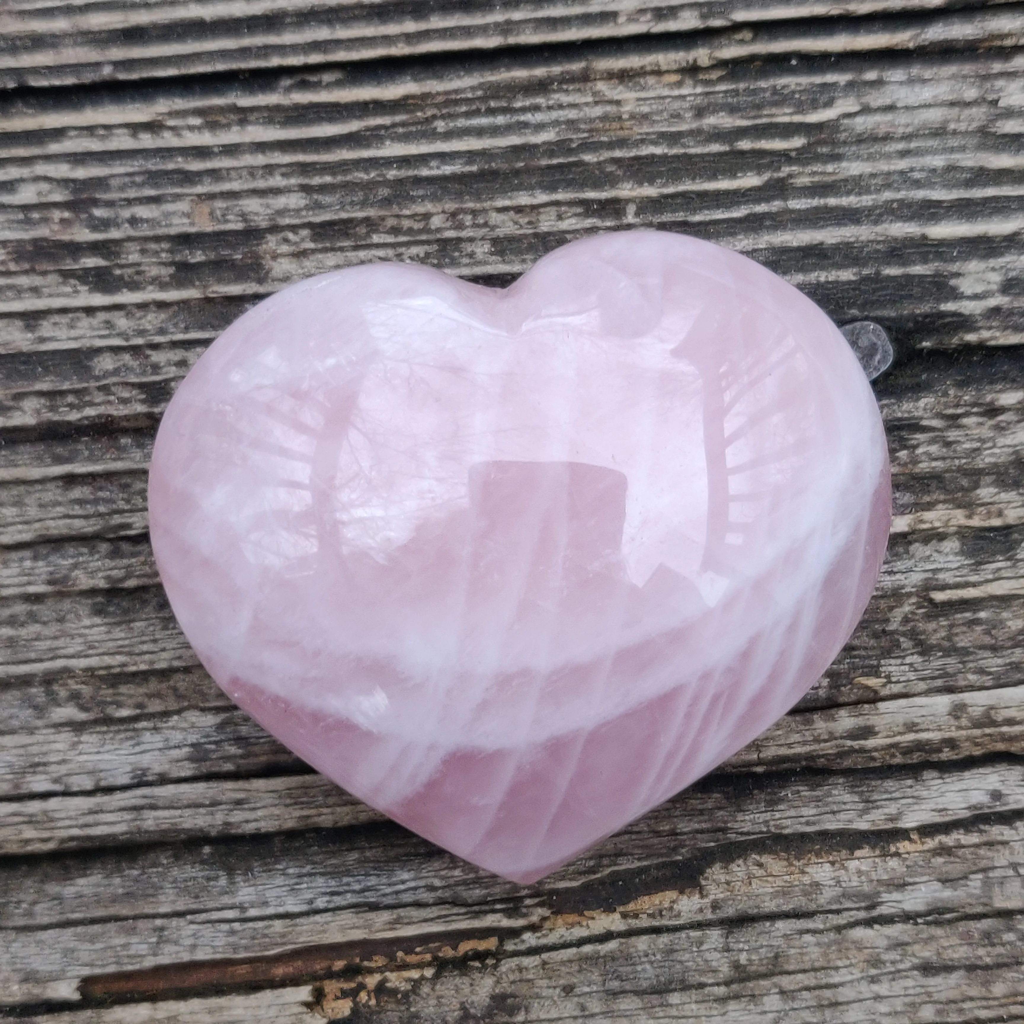 Rose Quartz Heart (#7RQ)