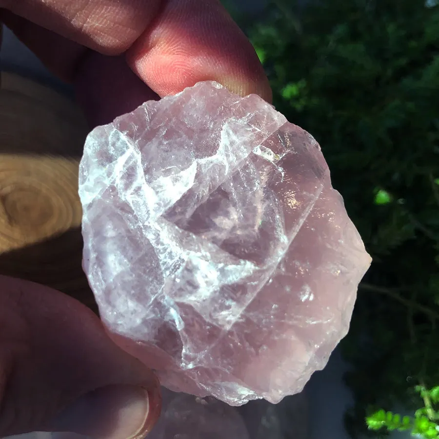 Rough Natural Rose Quartz