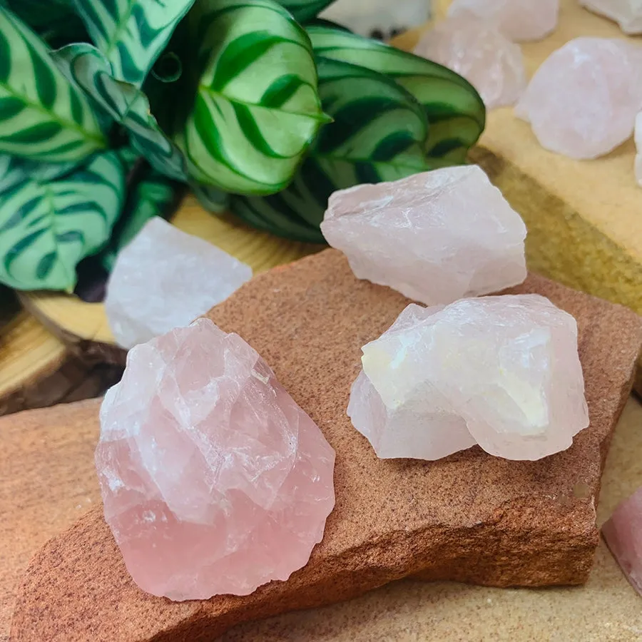 Rough Natural Rose Quartz