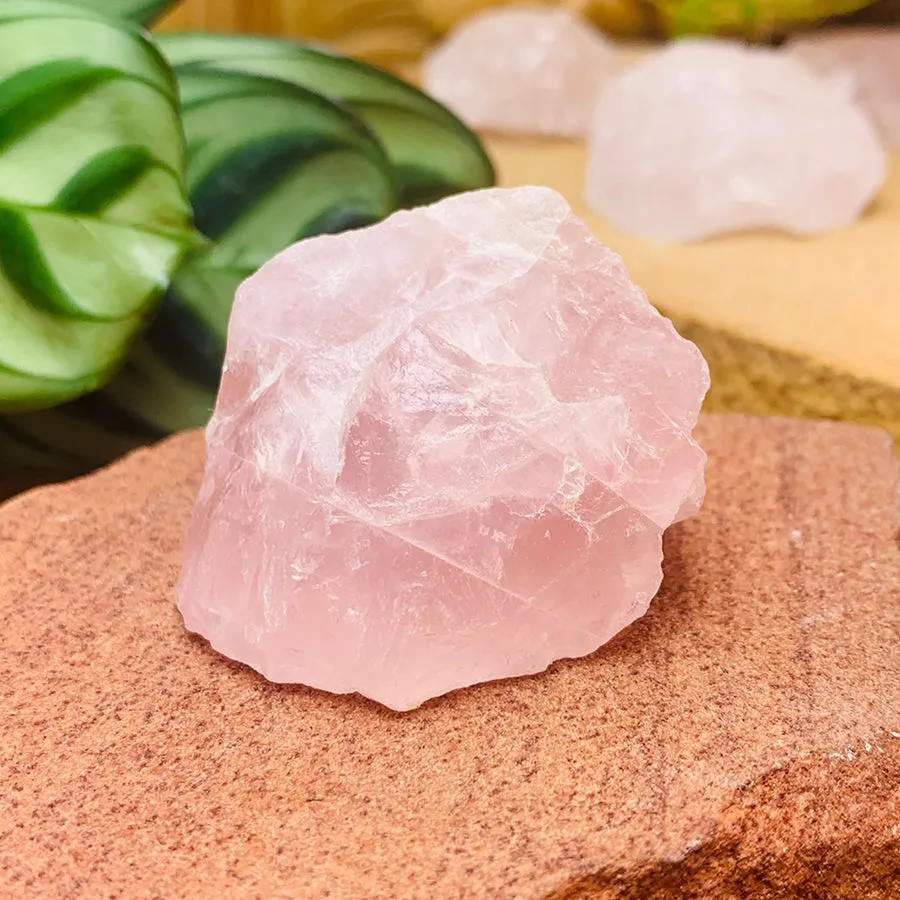 Rough Natural Rose Quartz