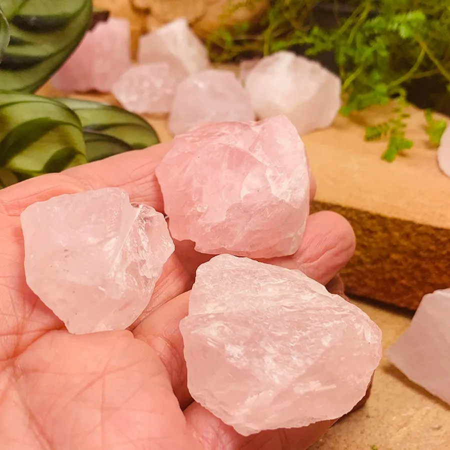 Rough Natural Rose Quartz