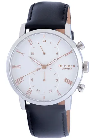 Rudiger Men's Bavaria 42mm Quartz Watch R2300-04-001.09