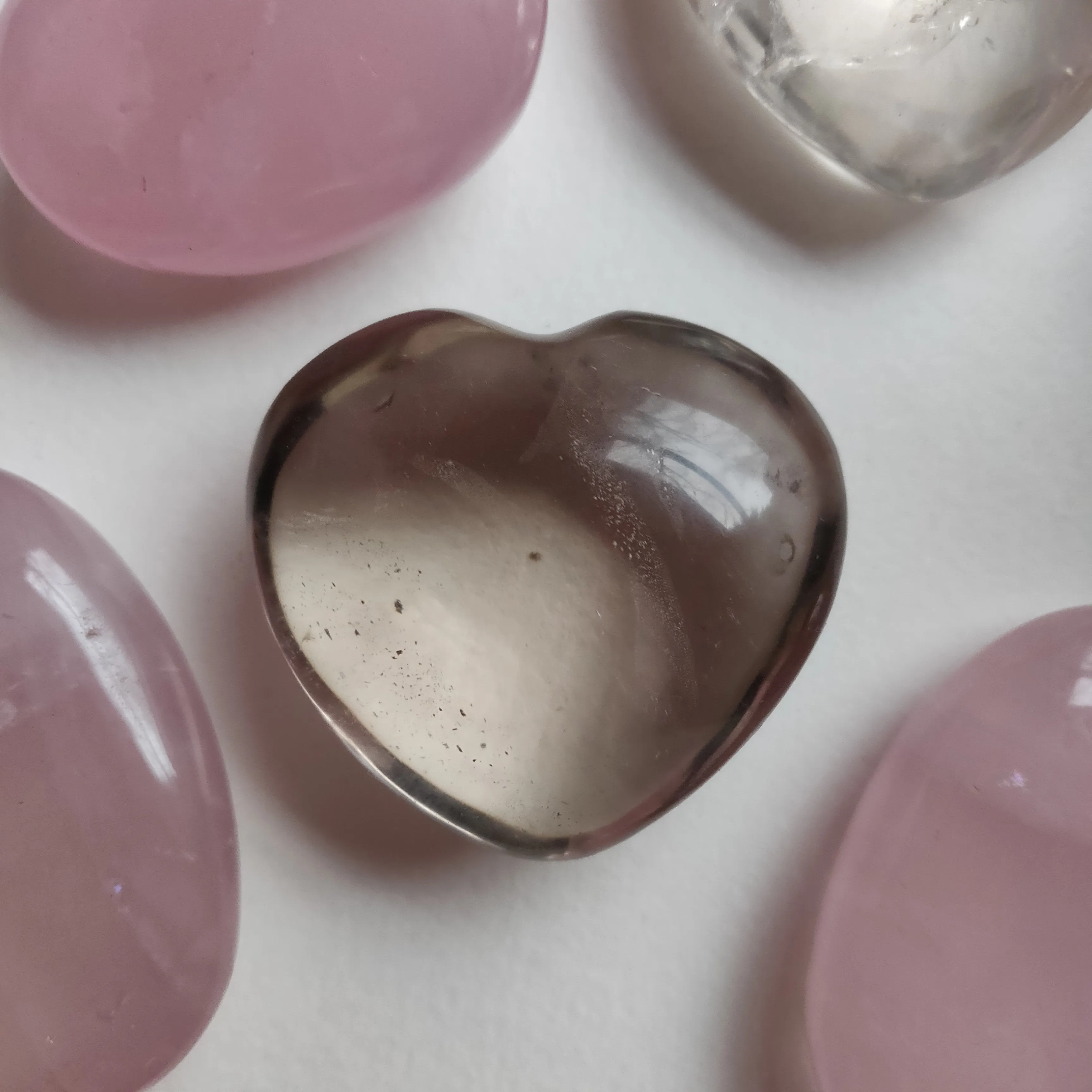 Smoky Quartz Heart (#1)