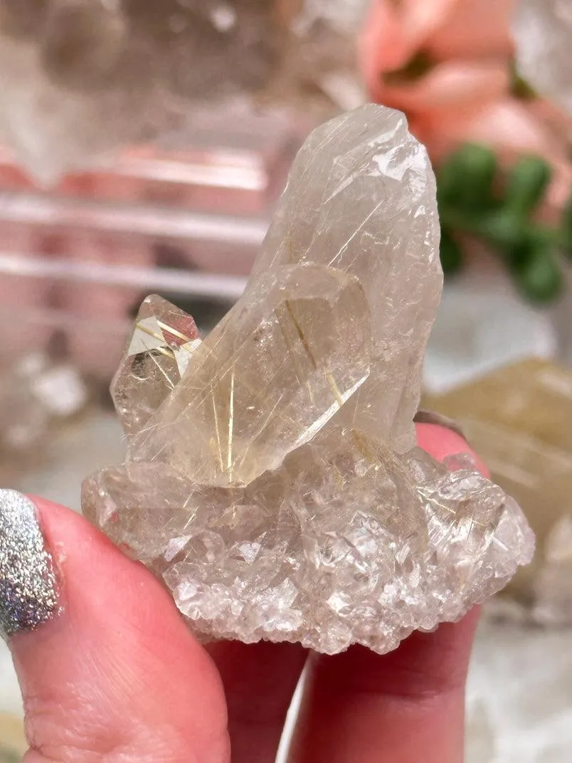 Smoky Quartz With Rutile